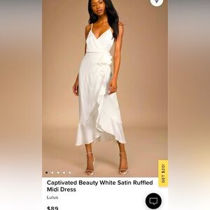 Lulu’s White Dress - Size M